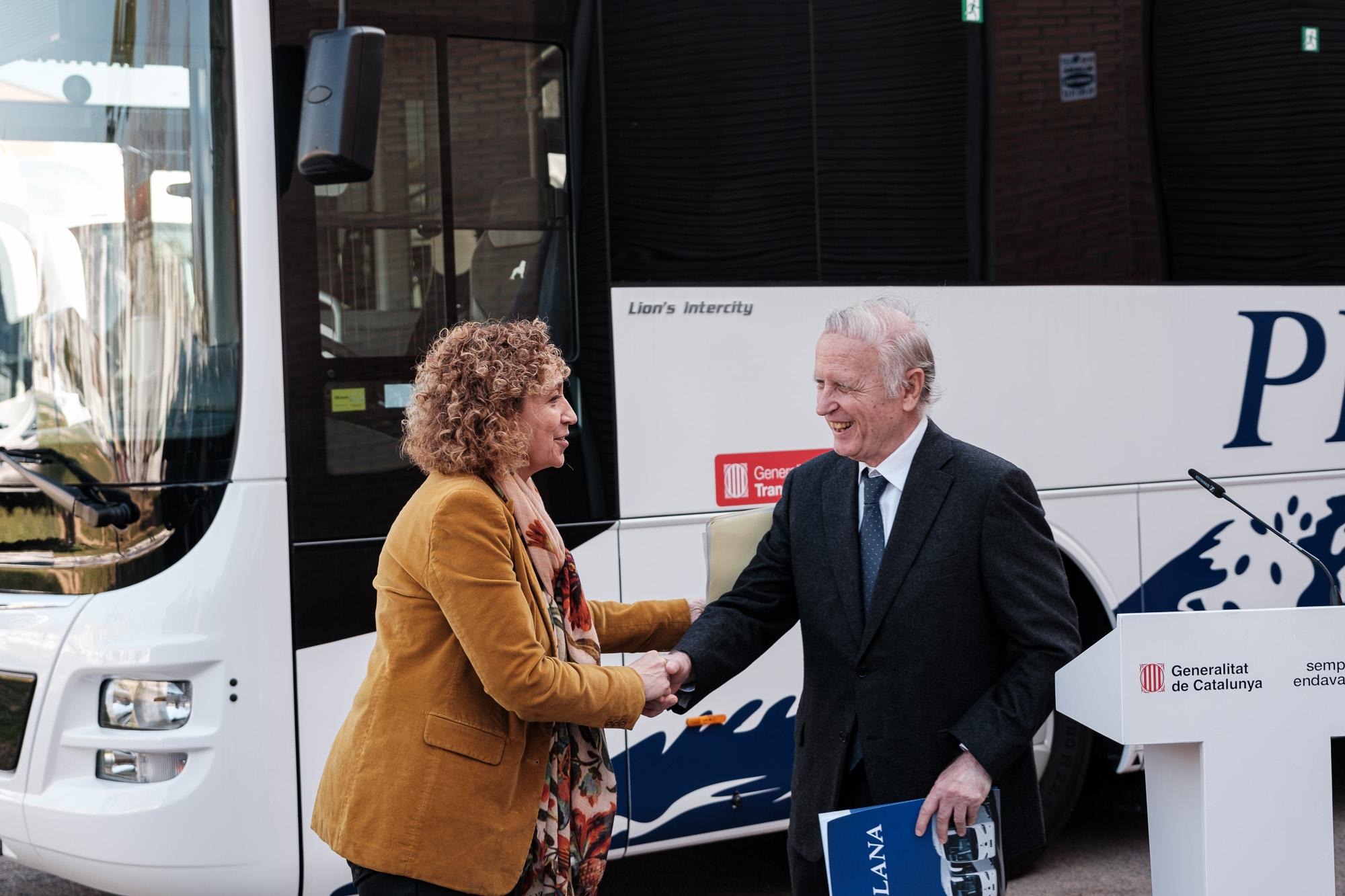 Grup Plana präsentiert 9 neue Reisebusse zur Verstärkung der Dienste von Garraf und Costa Dorada