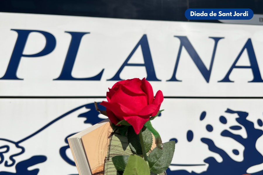 Feiern Sie die Diada de Sant Jordi in Barcelona und Camp de Tarragona, mit BusPlana