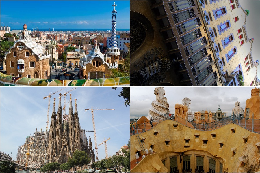 Panoramic view to Gaudí's World