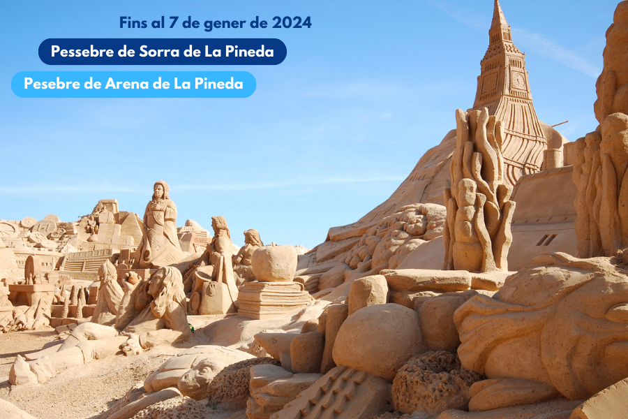 Descubre el Pesebre de Arena de La Pineda