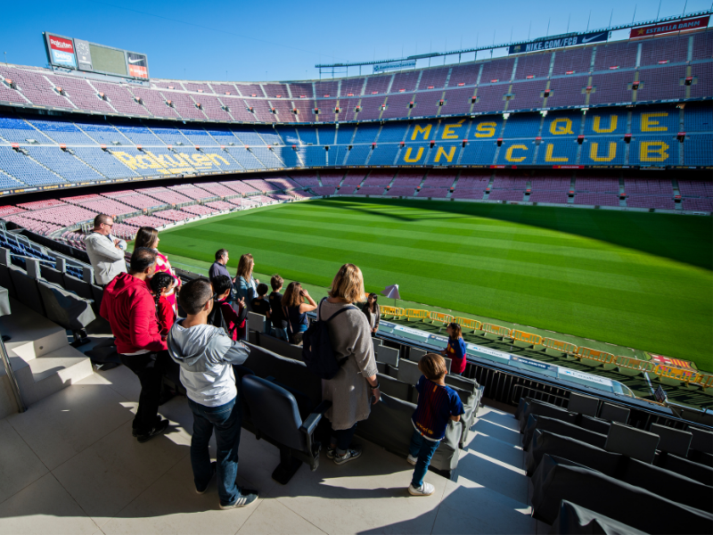 Visita el Camp Nou i el museu del FC Barcelona